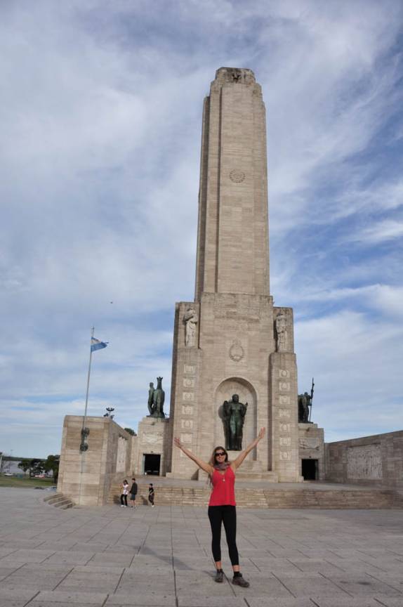 Monumento ao General Belgrano em Rosário, na Argentina